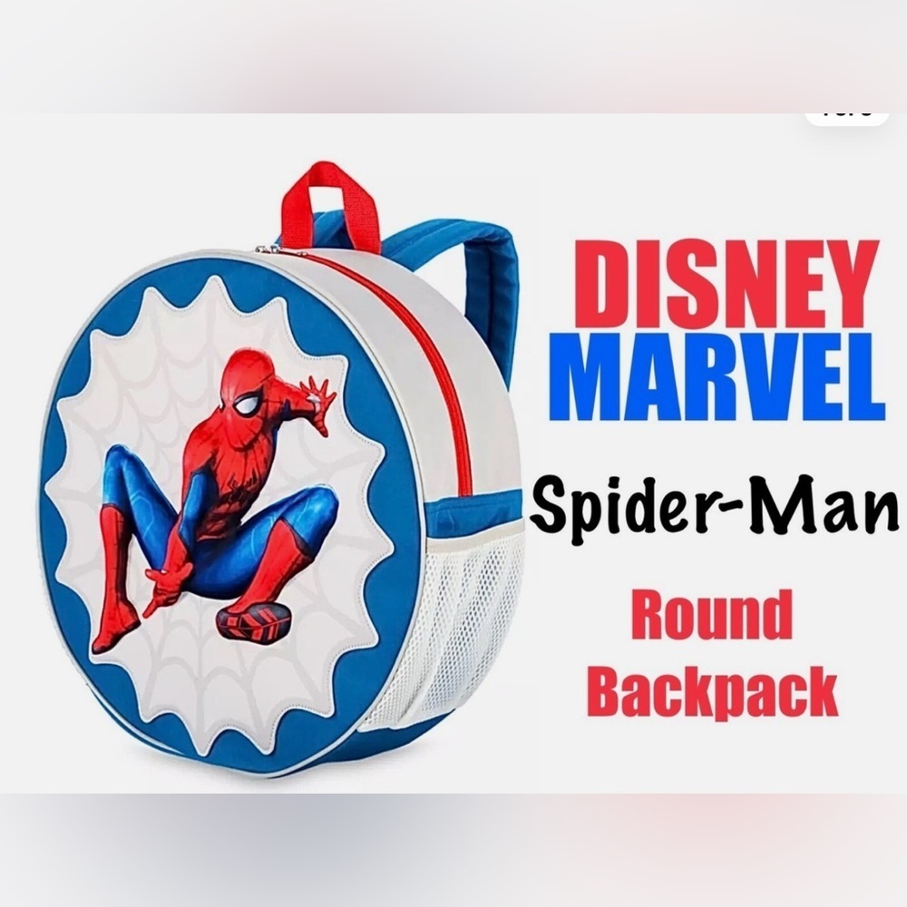 ☀️Disney Marvel Spider-Man Round Backpack